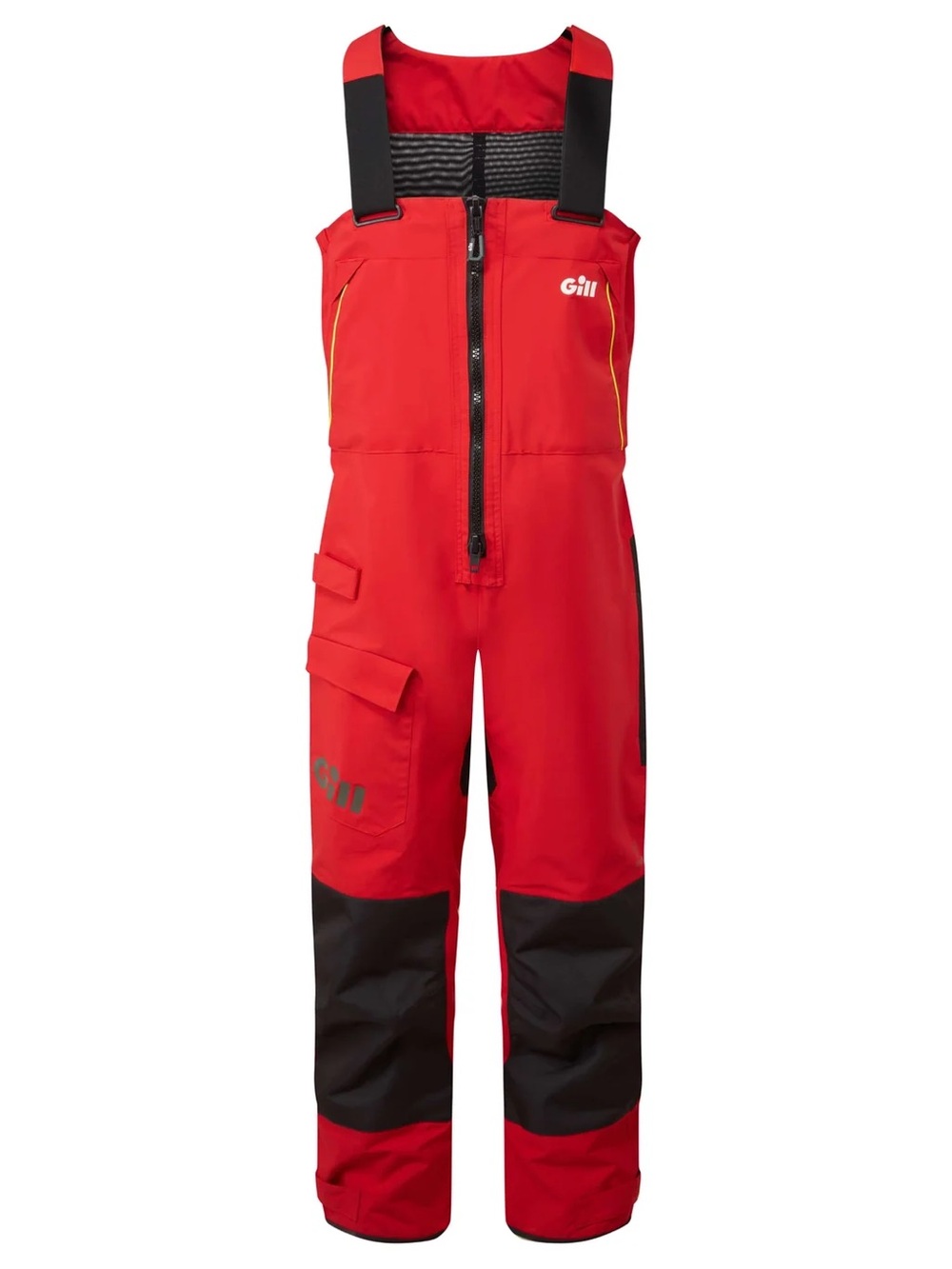 NWT Gill OS25T Offshore Sailing Trousers Bib Red XL $260 Retail Foul Weather